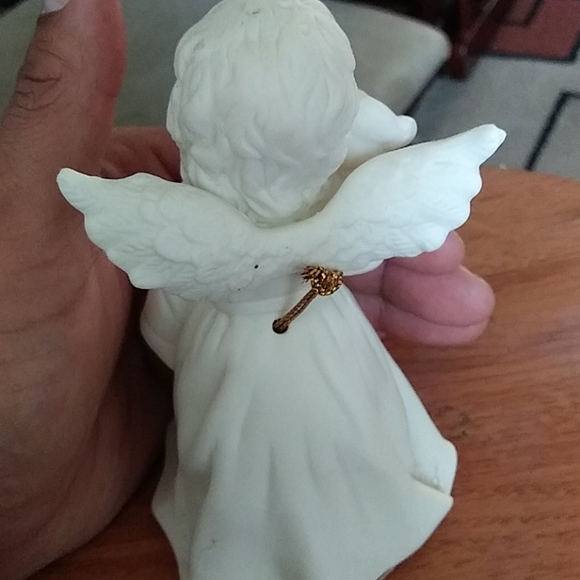 Glass angel bell - Picture 3 of 3